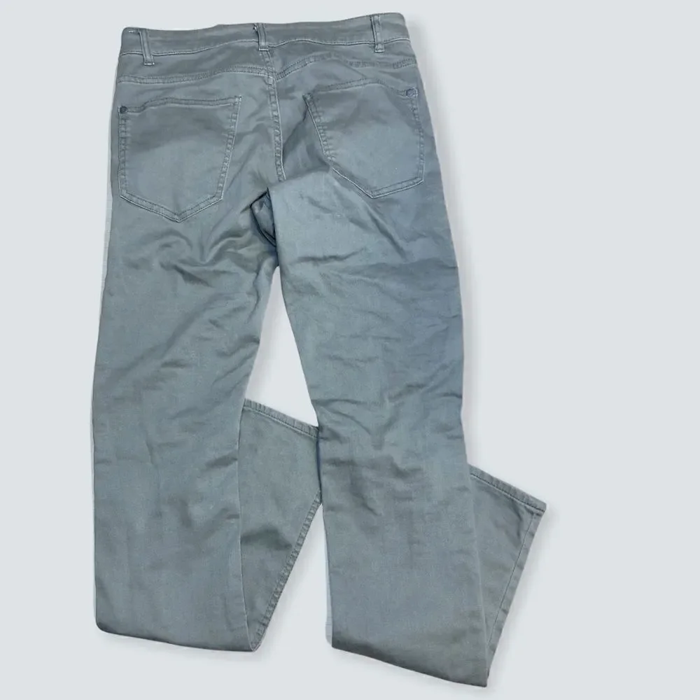 DIVIDED MILITARY GREEN BIKER Moto SKINNY JEANS 29 - Picture 4 of 8